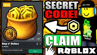 HOW TO GET Bag o’ Robux! SECRET ADMIN CODE ACCESSORY! (ROBLOX)