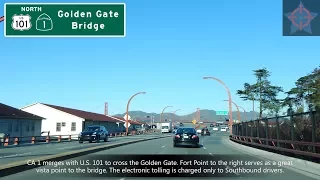 (S07 EP12) U.S. 101 North, Golden Gate Bridge