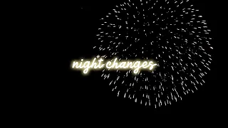 night changes - one direction (lyrics + 8D audio + speed up)