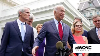 Biden, senators announce infrastructure deal