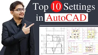 Top 10 AutoCAD Settings, No One will Tell YOU🛑| AutoCAD Tricks & Tips
