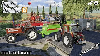 Spreading MANURE and selling WOOL and EGGS | Animals on Italia | Farming Simulator 19 | Episode 8