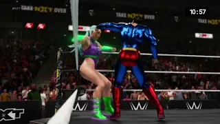 (rematch) BACTRONWOMAN VS  SUPERMAN ( iron man match )