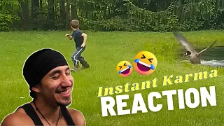 Instant Karma 2022 | Hilarious Fails and Big Mistakes! | REACTION!