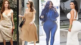 Angelina Jolie vs Kim Kardashian Transformation  2019 | From 1 To 43 Years Old