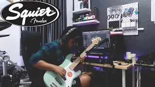 Unboxing Squier Affinity Precision PJ Bass Maple FB Surf Green by Fender #Fender #Squier #PJBass