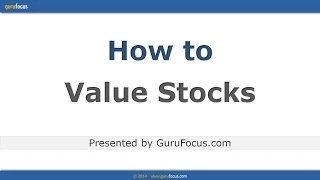 How to Value Stocks