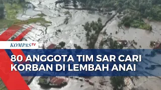 Pantauan Drone Kerusakan di Kabupaten Tanah Datar Usai Diterjang Banjir Lahar Hujan Marapi