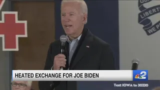 Watch: Joe Biden calls voter a 'damn liar' during campaign stop