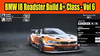 BMW I8 Roadster Build A+ Class Car in NFS Unbound Vol 6