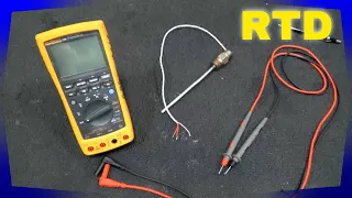 RTD Resistance Measurement using Multimeter - Resistance Temperature Detector