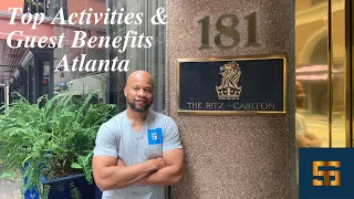 Atlanta GA The Ritz Carlton - Downtown Atlanta Hotels (Luxury Hotel Room Tour)