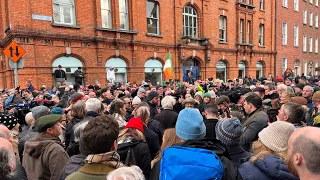 When the Shane MacGowan funeral procession breaks into song, singing Fairytale of New York!