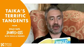 Taika and Friends read James and the Giant Peach | Terrific Tangents