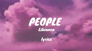 People by libianca lyrics  // DEOX