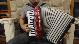 WELTACHAT72RD - Red Weltmeister Achat Piano Accordion AZS Mics LMM 34 72 $2999