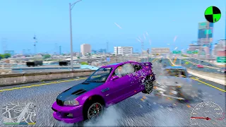 GTA 5 Crash Testing Real Car Mods Ep.192