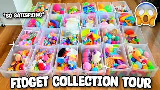 ORGANIZED FIDGET COLLECTION TOUR!!! *extremely satisfying*