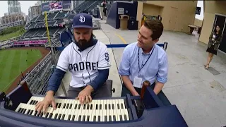 Zevely Zone hits the ballpark with San Diego Padres' organist Bobby Cressey
