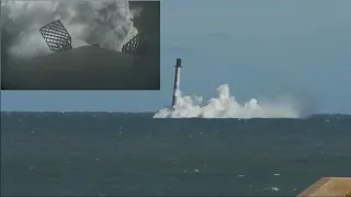 SpaceX CRS 16 Falcon 9 Rocket Water Crash Landing Using SpaceX ground camera