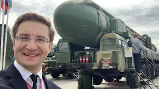 Форум Армия 2019 - боевая техника и пилотажная группа «Стрижи»