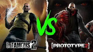 Infamous 2 Vs. Prototype 2… Which Superhero Sequel Game was Better?