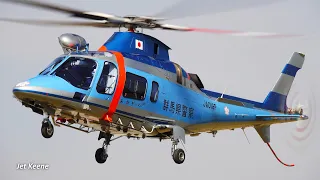 Agusta/Leonardo A109E Power Helicopter Takeoff, Hover Check & Landing