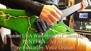 Custom USA Washburn 3ST slime bolt - Dimebag Darrell - Pantera  by Vin Graham