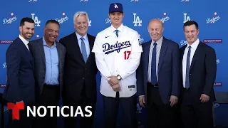 Así fue cómo Shohei Ohtani consiguió un contrato histórico con los Dodgers | Noticias Telemundo