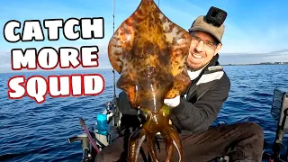 5 TIPS to CATCH MORE SQUID !! ( Squid Fishing is EASY )