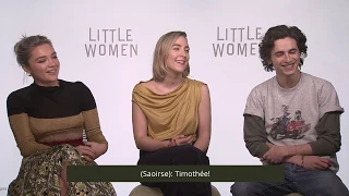 Saoirse Ronan, Timothée Chalamet & Florence Pugh: Der "Little Women"-Cast im GLAMOUR-Interview