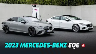 FIRST LOOK: 2023 Mercedes-Benz EQE Electric Sedan