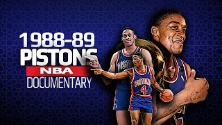 Detroit Pistons 1988/89 Documentary | Motor City Madness | 1st Bad Boys 'Chip