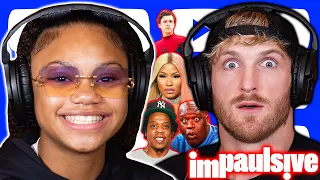 Famous 13 Year Old Hijacks Logan Paul’s Interview - IMPAULSIVE EP. 402