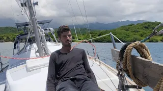 A Day in the Life SOLO Sailing in the East Caribbean
