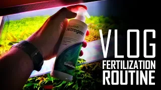 NO SECRETS - VLOG - My Fertilization routine #FAAO #Aquascaping #vlog