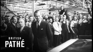Dunlop Welcomes Prince Philip (1950-1959)