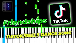 (TikTok | Reels Dance Song) Pascal Letoublon - Friendships (Piano Tutorial Easy)