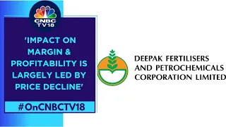 Company Is Working To Pass On Raw Material Costs To Customers: Deepak Fertilisers | CNBC TV18