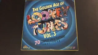 Laserdisc Collection Pt. 25: Golden Age of Looney Tunes Volumes 1-4