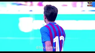 Riqui Puig vs. Gimnàstic Tarragona (21/07/2021) ● Pretemporada 2021/2022