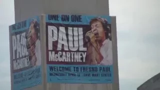 Paul McCartney concert 2016 One on One Tour Fresno CA