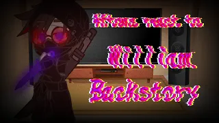 Aftons react to William Backstory ¦¦ Fnaf X Madness Combat AU ¦¦ My AU ¦¦ By Demon AUtale