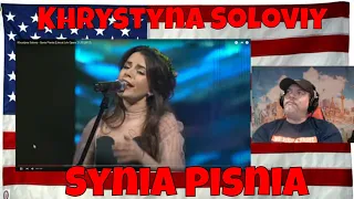 Khrystyna Soloviy - Synia Pisnia (Live at Lviv Opera 21.02.2017) - REACTION
