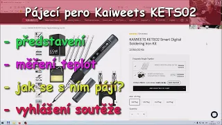 Kaiweets KETS02 | Představení, soutěž