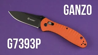 Распаковка Ganzo G7393P Orange