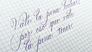 🔴 Caligrafía Inglesa con Boligrafo Bic | COPPERPLATE | Pablo Bermúdez