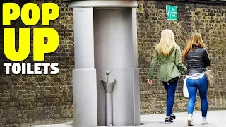 URILIFT | London Urinals On Street | Pop-Up Toilet For Male & Female Urinal