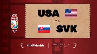 Highlights | USA vs SLOVAKIA | #IIHFWorlds 2021