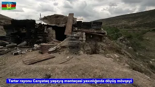 Tərtər rayonu Canyataq yaşayış məntəqəsinin yaxınlığında tərk edilmiş döyüş mövqeyi